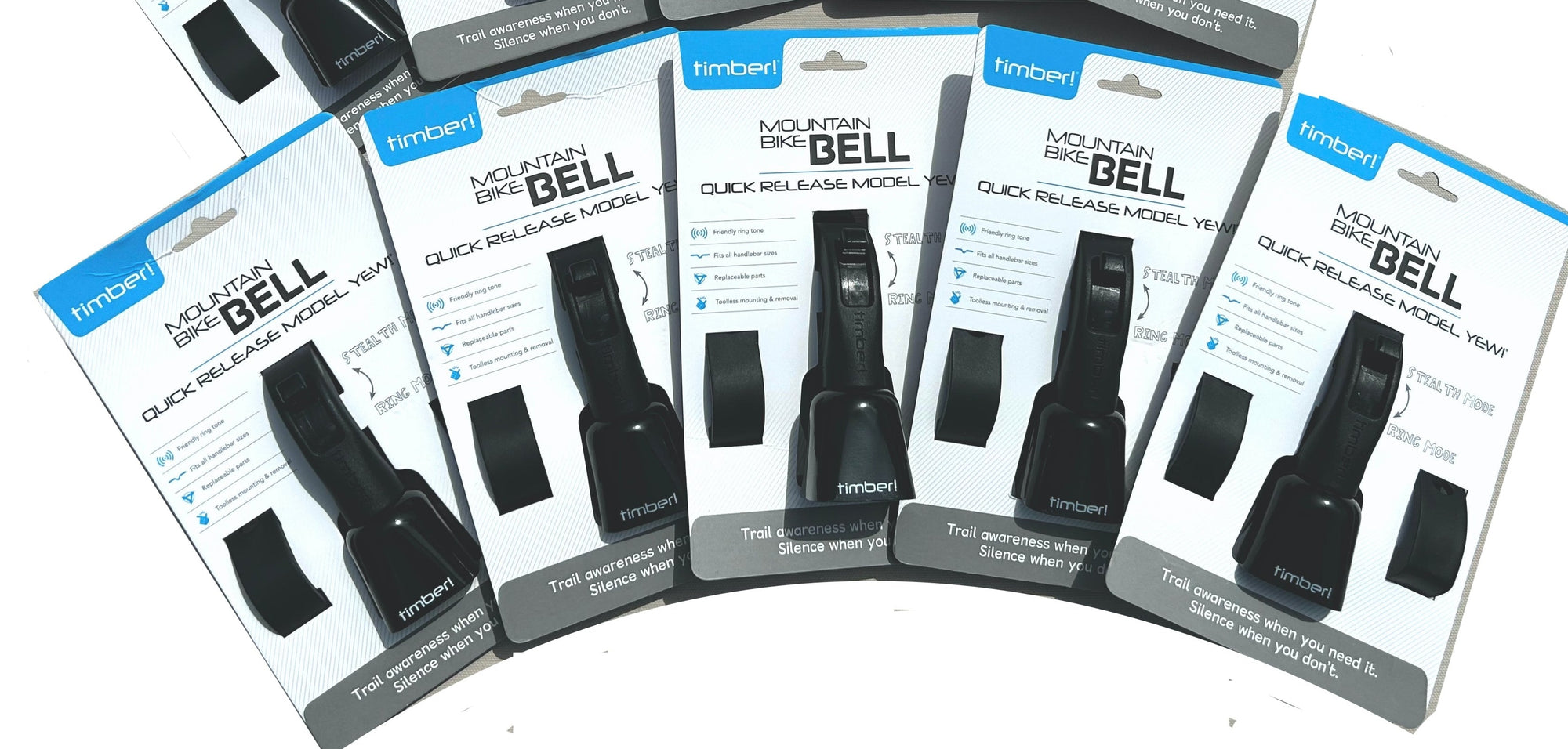 Dealer 5 Pack of Quick Release Model Yew! Bells